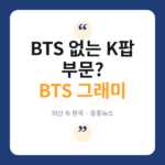 BTS 그래미 투표 불참에… 할리우드리포터 "K팝 부문 개편 검토" 그래미