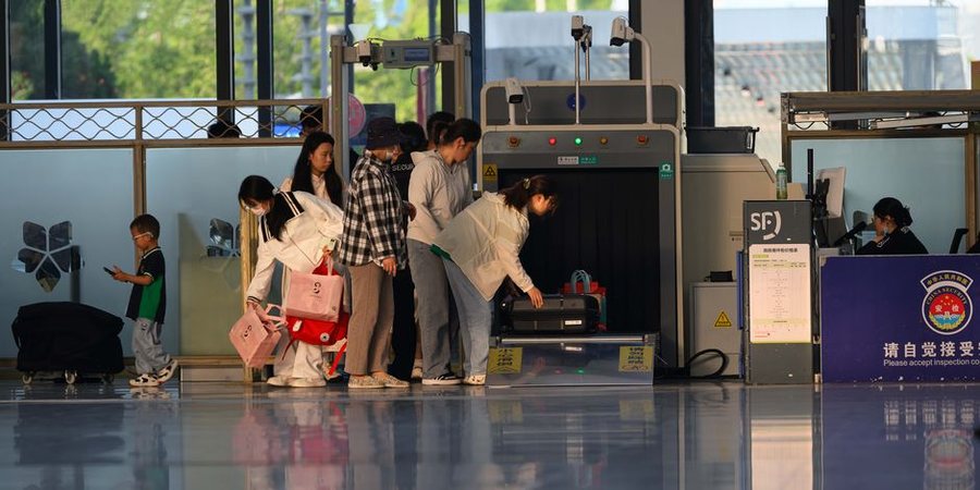 인천공항 보안검색대 모습(자료 사진)