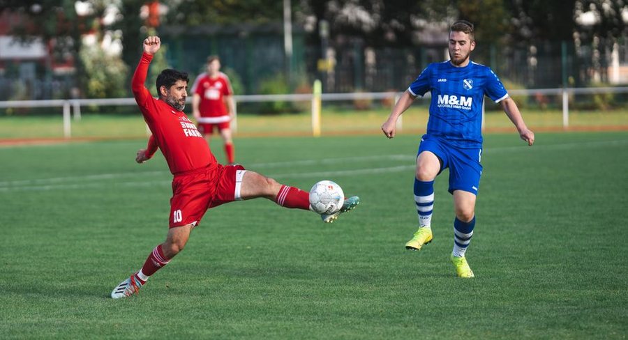 아시안게임 남자축구 경기 모습(자료 사진)